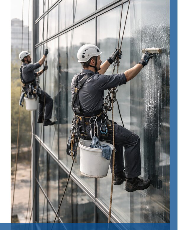 Мойка сплошного остекления в Устях-Джегуте, заказать от 304 р.| ВЫСОТНИК-Стд