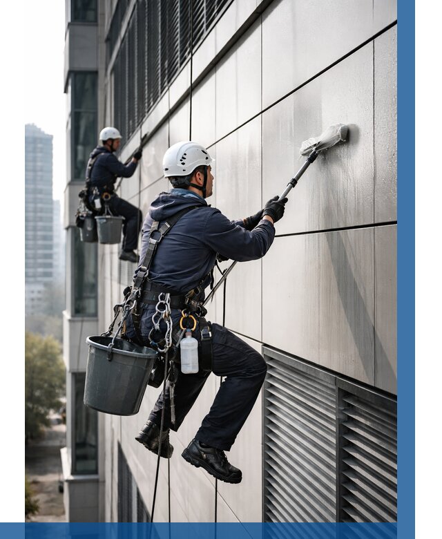 Мойка вентилируемого фасада в Устях-Джегуте от 253 р. | ВЫСОТНИК-Стд