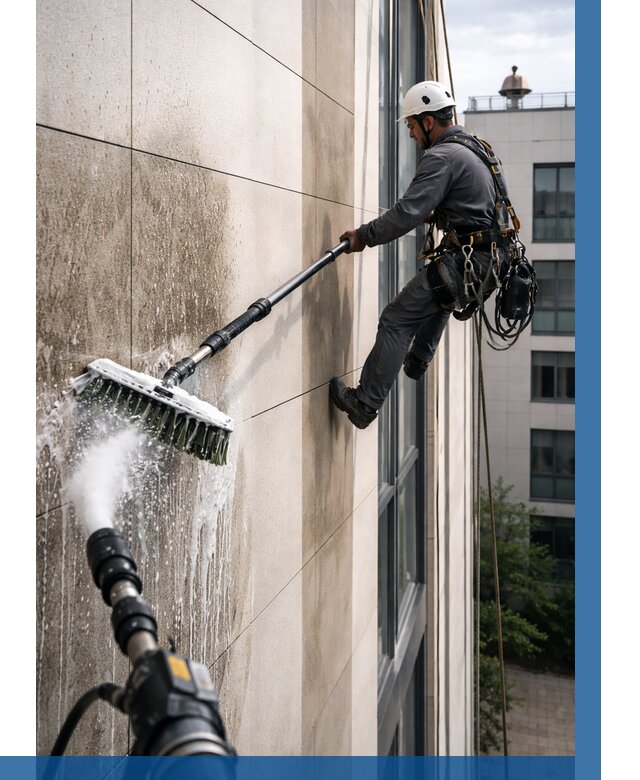 Мойка фасада из керамогранита в Устях-Джегуте от 304 р. | ВЫСОТНИК-Стд