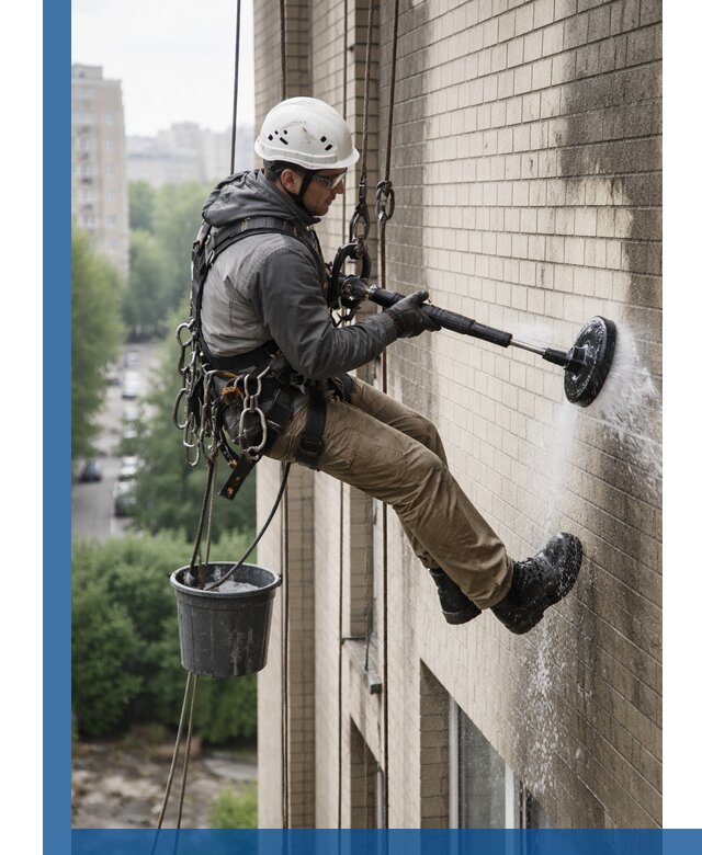 Очистка фасада от копоти в Устях-Джегуте профессионально и безопасно