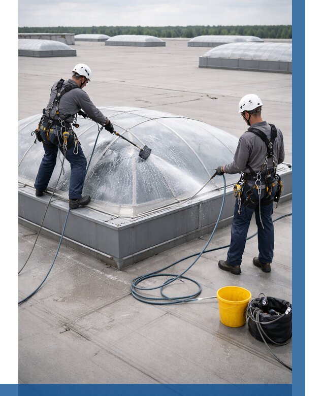 Мойка зенитных фонарей в Устях-Джегуте, заказать от 4555 р. | ВЫСОТНИК-Стд