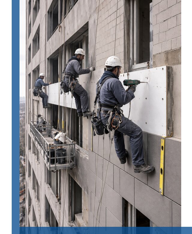 Монтаж фасадных термопанелей высокого качества в Устях-Джегуте