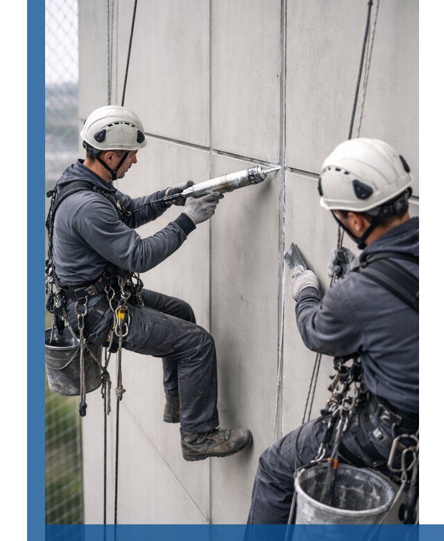 Первичная герметизация швов фасадов и кровель в Устях-Джегуте