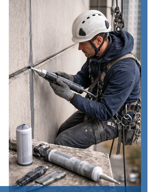 Вторичная герметизация швов в Устях-Джегуте от 456 р. | ВЫСОТНИК-Стд