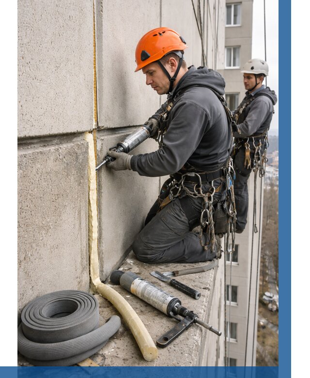 Теплый шов межпанельные швы в Устях-Джегуте от 709 р. | ВЫСОТНИК-Стд