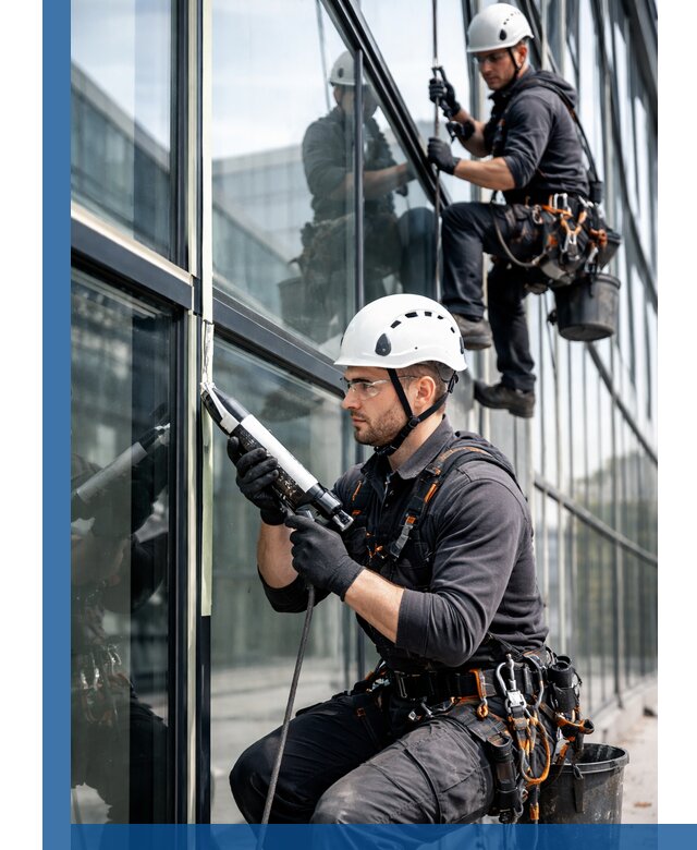 Герметизация витражных швов в Устях-Джегуте для зданий и фасадов