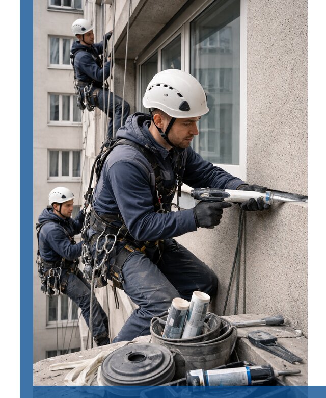 Герметизация швов лоджии в Устях-Джегуте профессионально и надежно