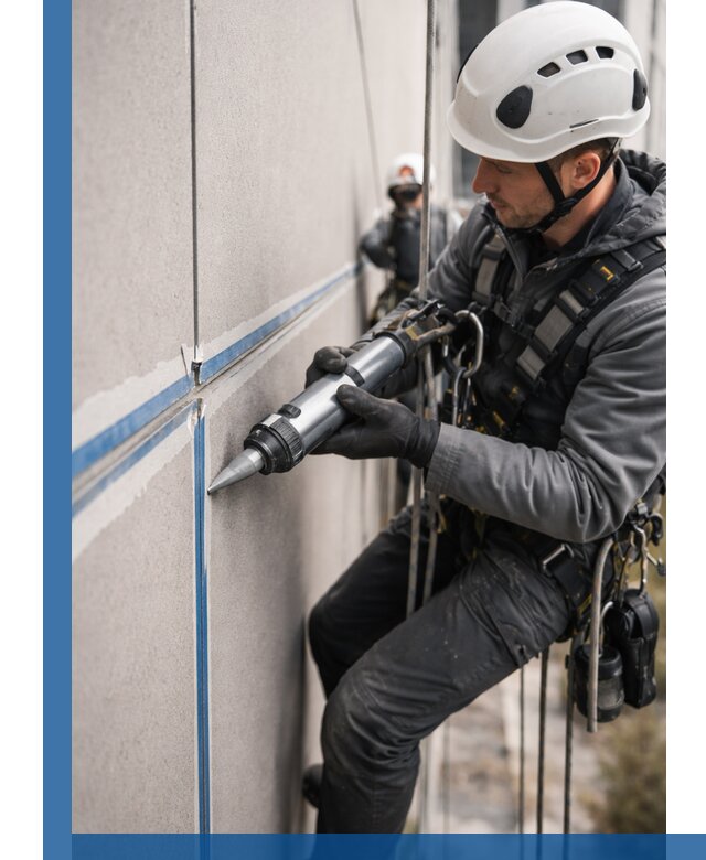 Герметизация стыков фасадных панелей в Устях-Джегуте качественно и быстро