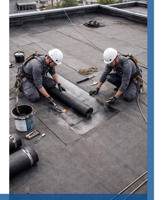 Ремонт мягкой кровли под ключ в Устях-Джегуте от 709 р. | ВЫСОТНИК-Стд