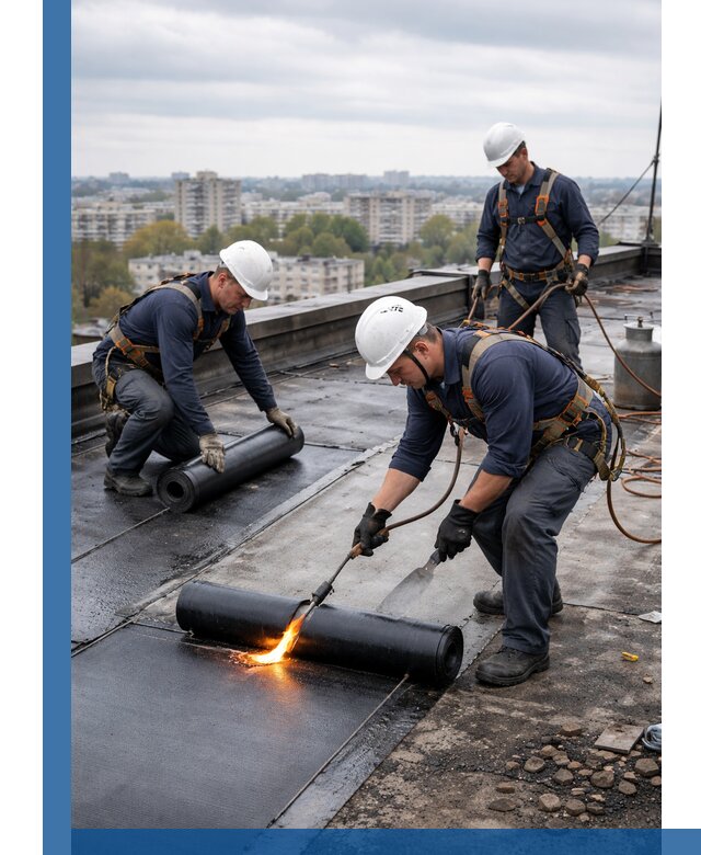 Ремонт наплавляемой кровли в Устях-Джегуте качественно и надежно