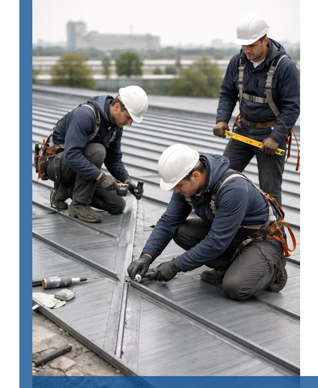 Ремонт фальцевой кровли в Устях-Джегуте срочно и качественно