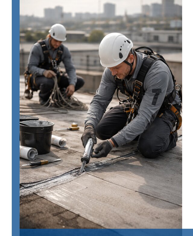 Аварийное и капитальное устранение протечек кровли в Устях-Джегуте