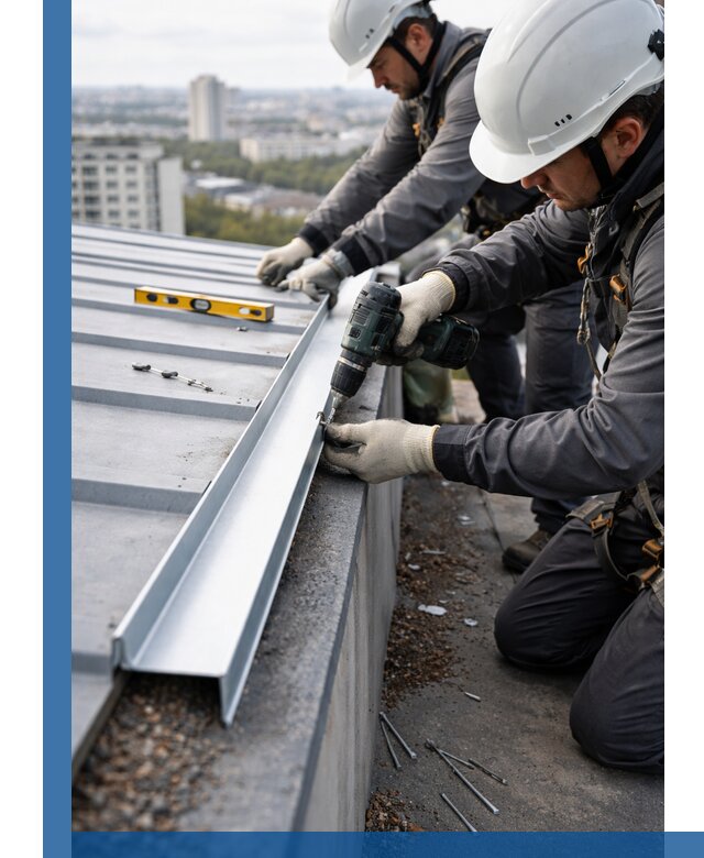 Монтаж капельника на кровле в Устях-Джегуте с гарантией качества