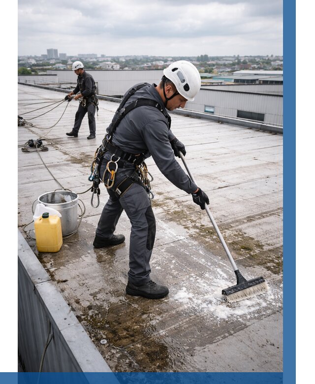 Очистка крыши по графику в Устях-Джегуте от 7592 р. | ВЫСОТНИК-Стд