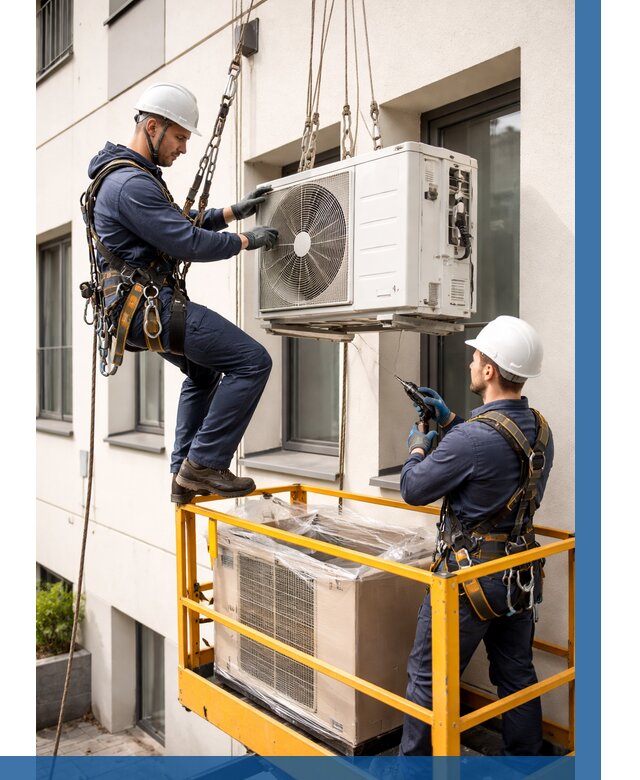 Демонтаж внешнего блока кондиционера в Устях-Джегуте от 3543 р. | ВЫСОТНИК-Стд