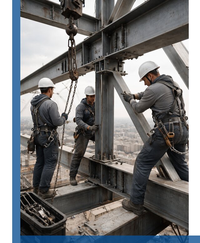 Профессиональный монтаж металлоконструкций на высоте в Устях-Джегуте