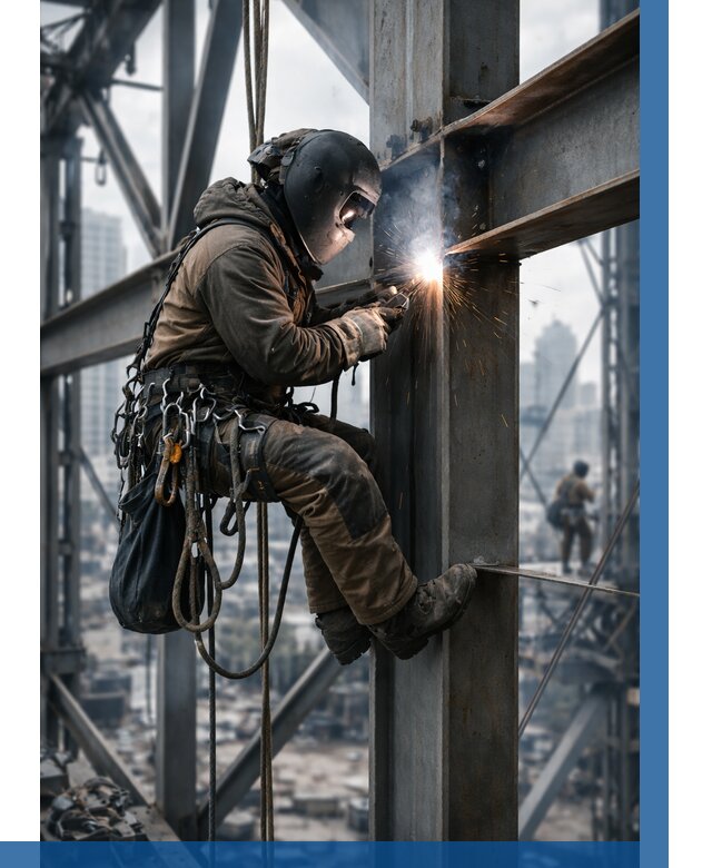 Высотные сварочные работы в Устях-Джегуте от 3543 р. | ВЫСОТНИК-Стд