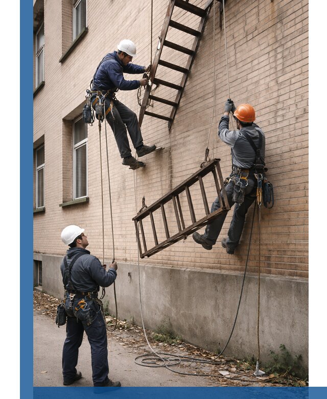 Демонтаж пожарной лестницы в Устях-Джегуте быстро и безопасно