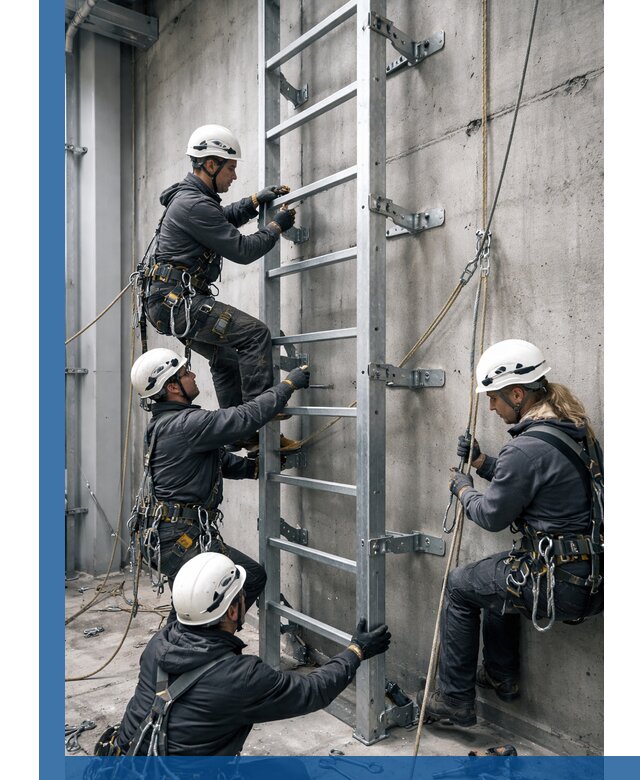 Монтаж металлических лестниц в Устях-Джегуте под ключ со гарантией