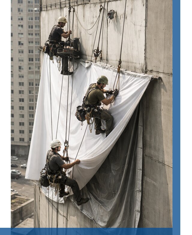 Замена баннерного полотна в Устях-Джегуте от 6580 р. | ВЫСОТНИК-Стд—заказать