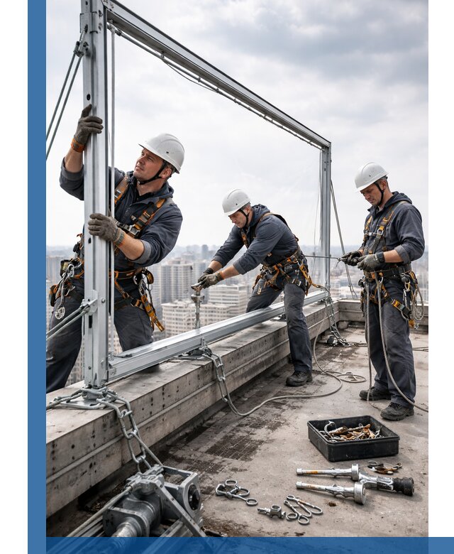 Монтаж крышных рекламных конструкций под ключ в Устях-Джегуте