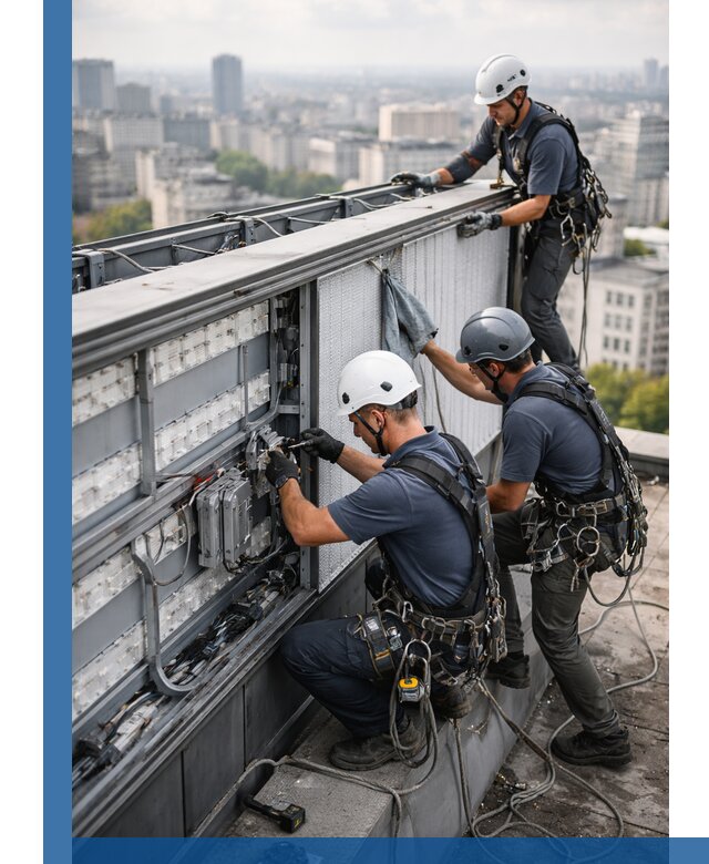 Профессиональное обслуживание крышной рекламы в Устях-Джегуте под ключ