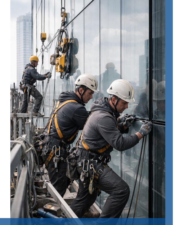 Структурное остекление фасадов в Устях-Джегуте от 9617 р. | ВЫСОТНИК-Стд