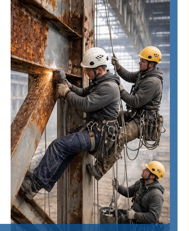 Зачистка металла от ржавчины в Устях-Джегуте от 354 р. | ВЫСОТНИК-Стд