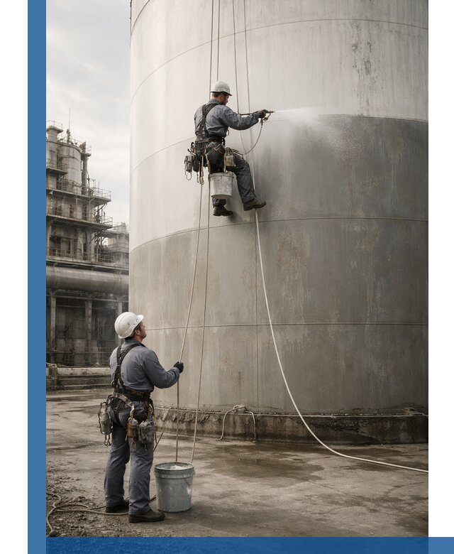 Покраска стальных резервуаров и емкостей в Устях-Джегуте профессионально