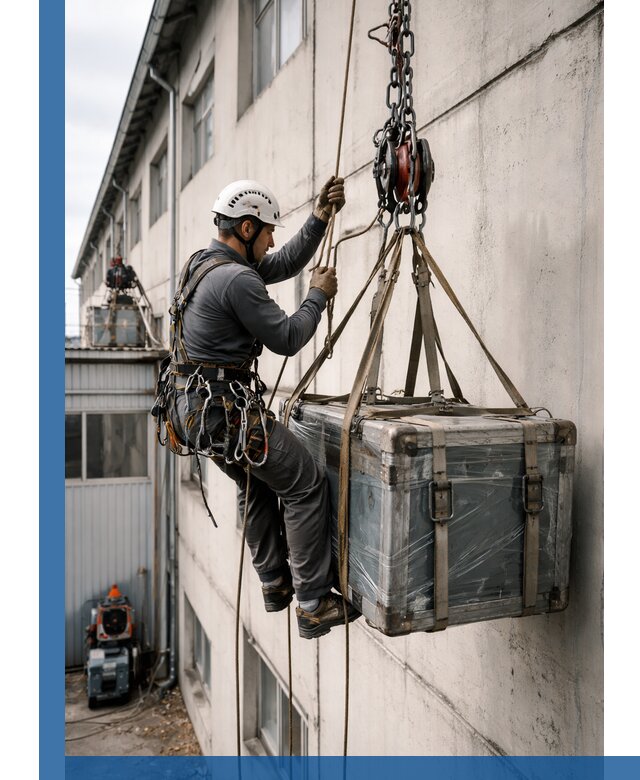 Подъем грузов на высоту в Устях-Джегуте для промышленных объектов