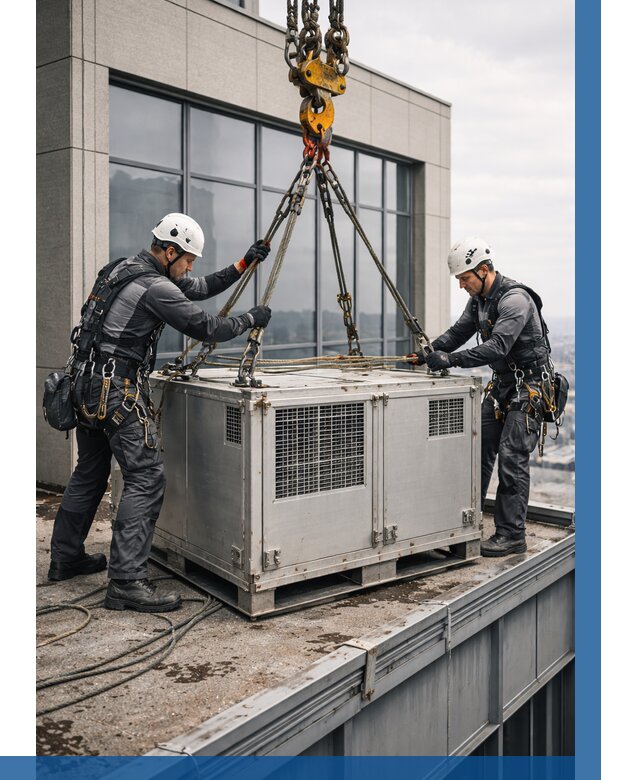 Такелажные работы на высоте в Устях-Джегуте от 8098 р. | ВЫСОТНИК-Стд