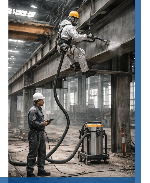 Обеспыливание конструкций в цехе в Устях-Джегуте от 4252 р. | ВЫСОТНИК-Стд