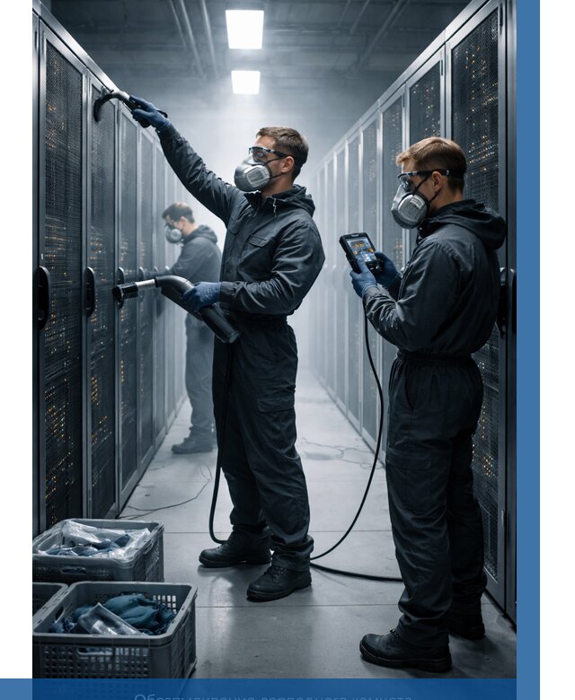 Обеспыливание серверной комнаты в Устях-Джегуте от 4555 р. | ВЫСОТНИК-Стд