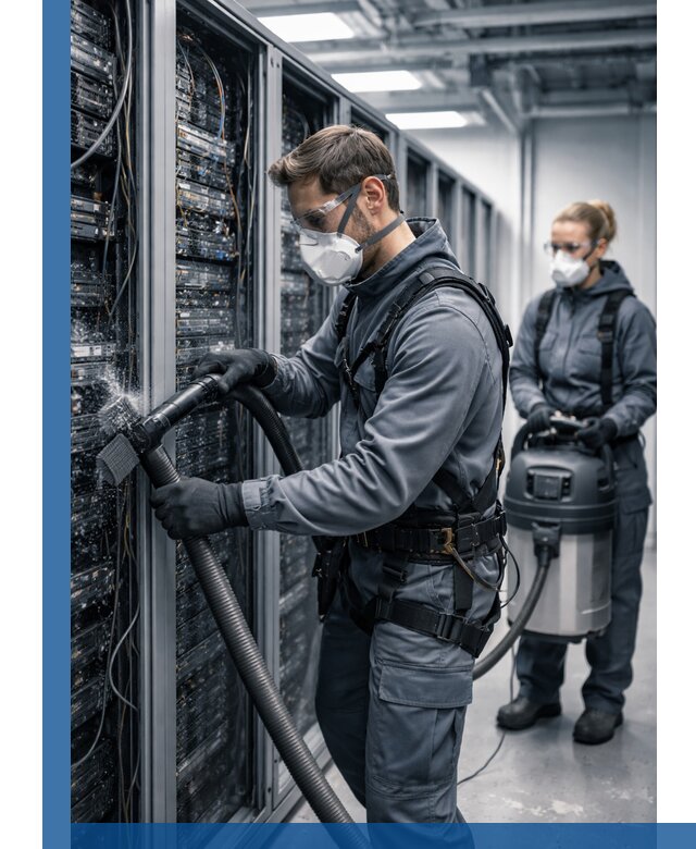 Обеспыливание серверной комнаты в Устях-Джегуте, профессиональная очистка