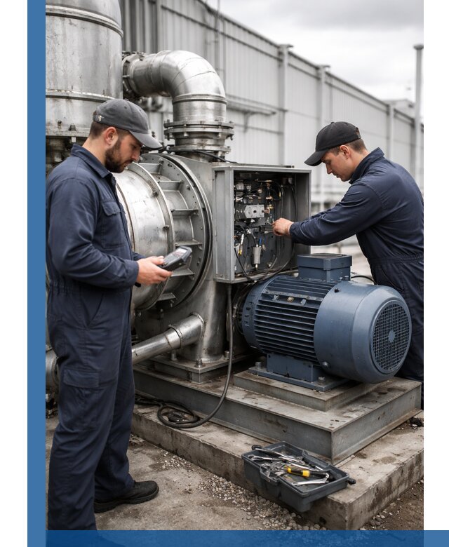 Техническое обслуживание промышленного оборудования в Устях-Джегуте