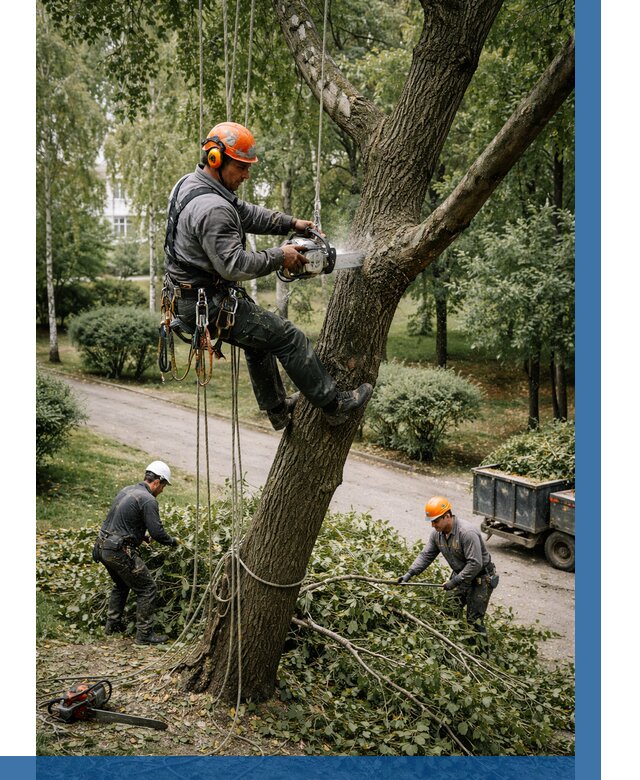 Кронирование деревьев в Устях-Джегуте от 6580 р. | ВЫСОТНИК-Стд