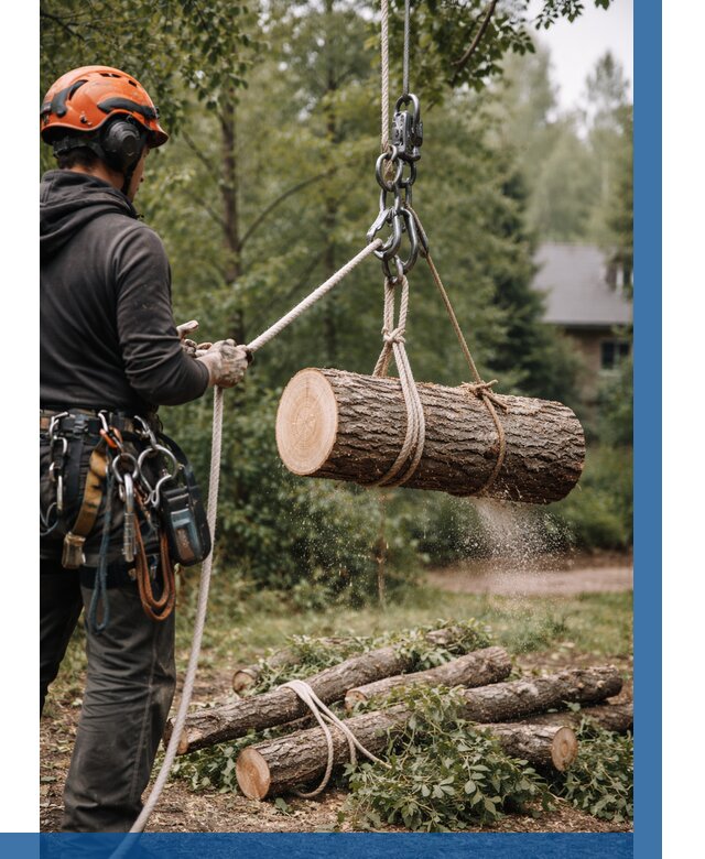 Валка деревьев частями в Устях-Джегуте от 7592 р. | ВЫСОТНИК-Стд