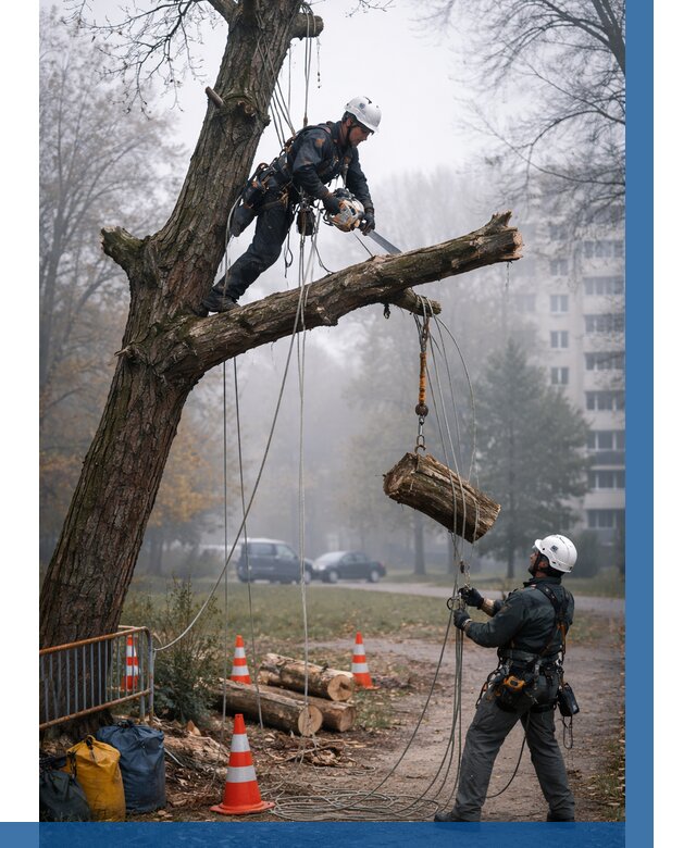 Удаление аварийных деревьев в Устях-Джегуте от 15185 р. | ВЫСОТНИК-Стд