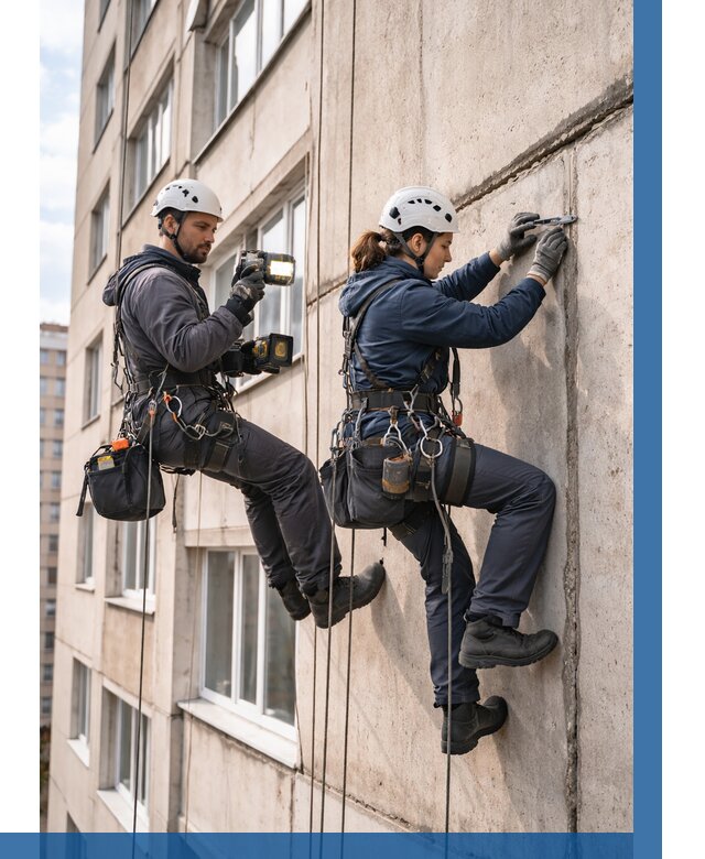 Обследование межпанельных швов в Устях-Джегуте от 1822 р. | ВЫСОТНИК-Стд